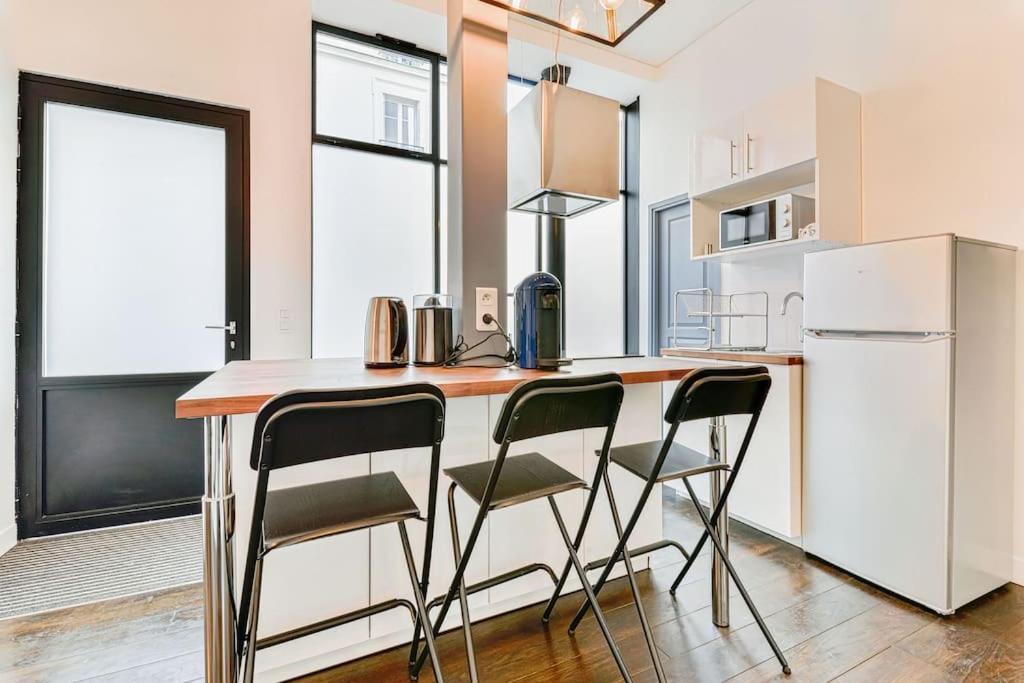 Renovated Design Apartment In Montparnasse Paris Exterior foto