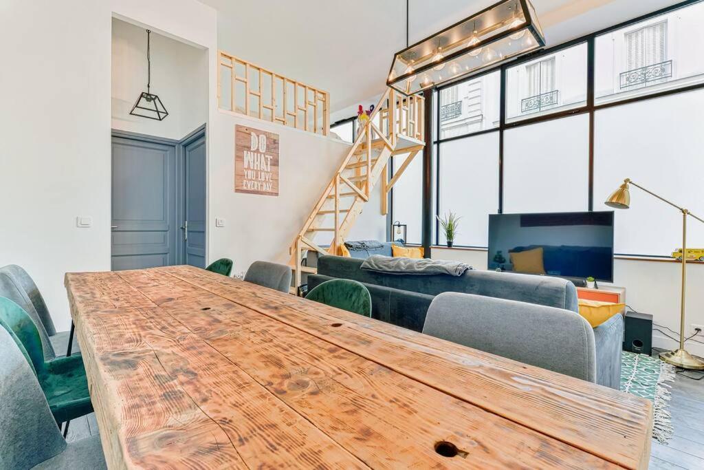 Renovated Design Apartment In Montparnasse Paris Exterior foto